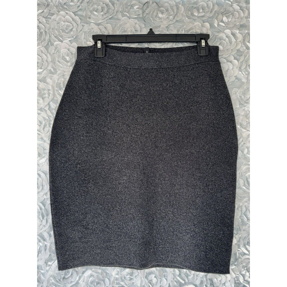 NWT EILEEN FISHER Woman’s $188 Stretch Knit Pull On Pencil Skirt Gray Size SP - Picture 1 of 9